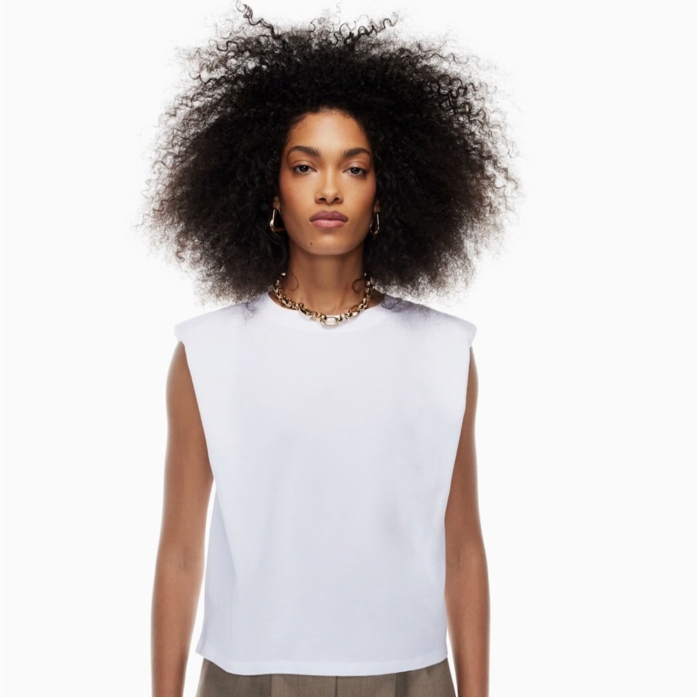 White Sleeveless Women's Top
